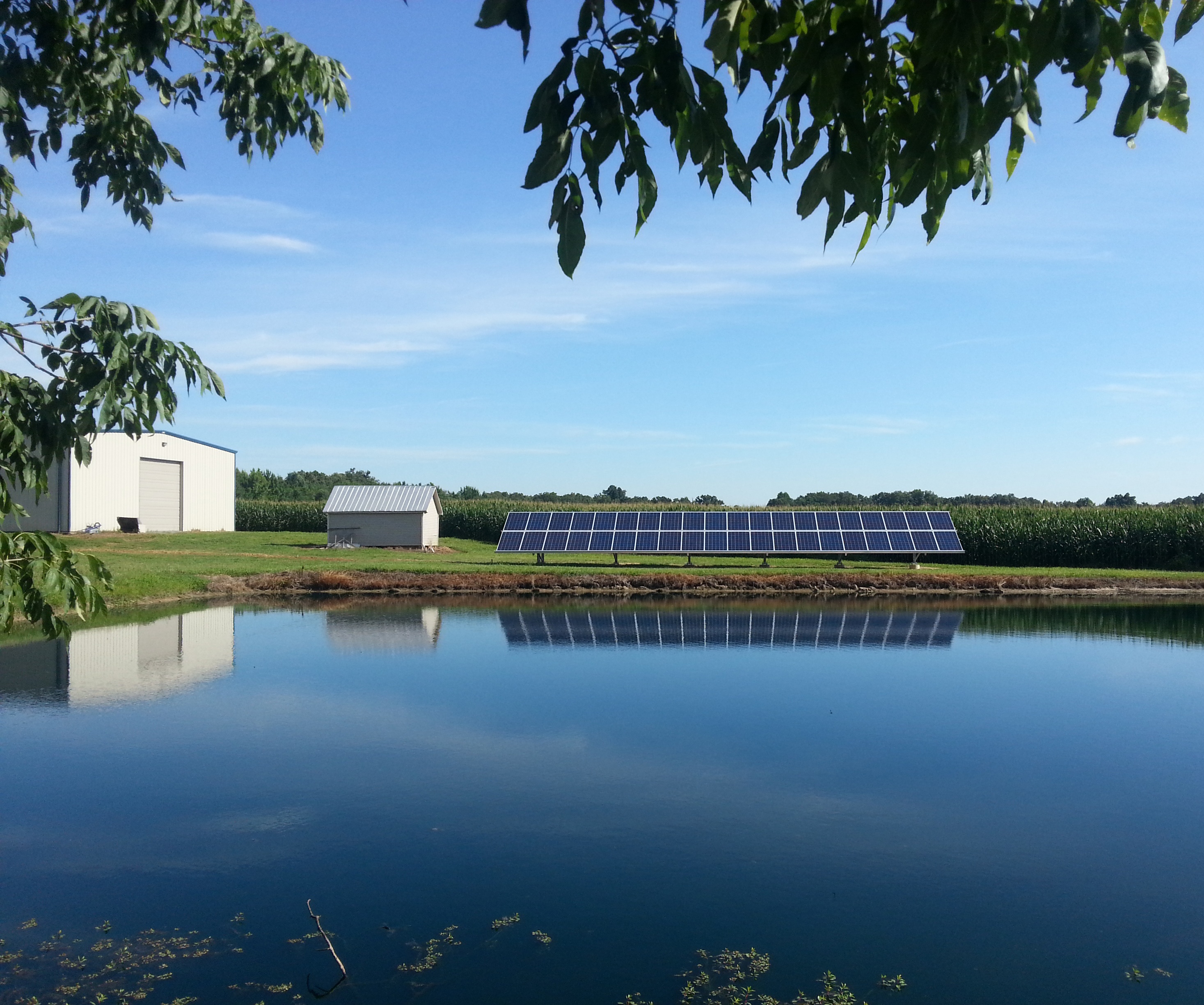 Brannon-solar at lake-2014